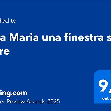 Villa Maria Una Finestra Sul Mare 瓦尔德利切 外观 照片