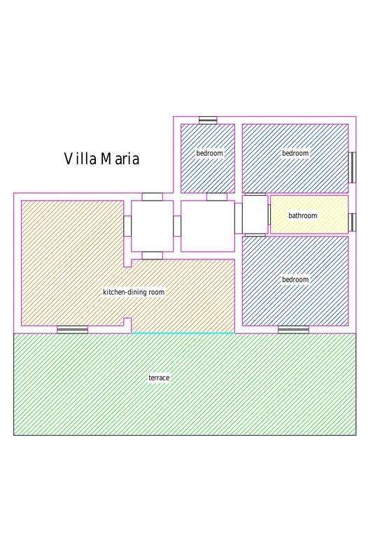 Villa Maria Una Finestra Sul Mare 瓦尔德利切 客房 照片